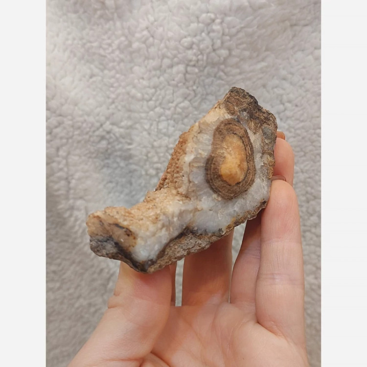 سنگ عقیق باباقوری درشت ، راف باباقوری ،کاراکتر کارتونی ، متفاوت و خاص