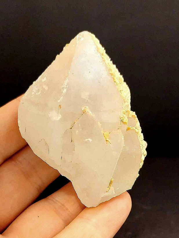 سنگ تک بلورکوارتزباهمرشتی دولومیت،طبیعی و پرانرژیk25