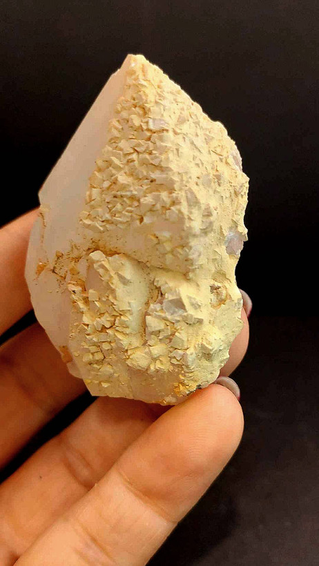 سنگ تک بلورکوارتزباهمرشتی دولومیت،طبیعی و پرانرژیk25
