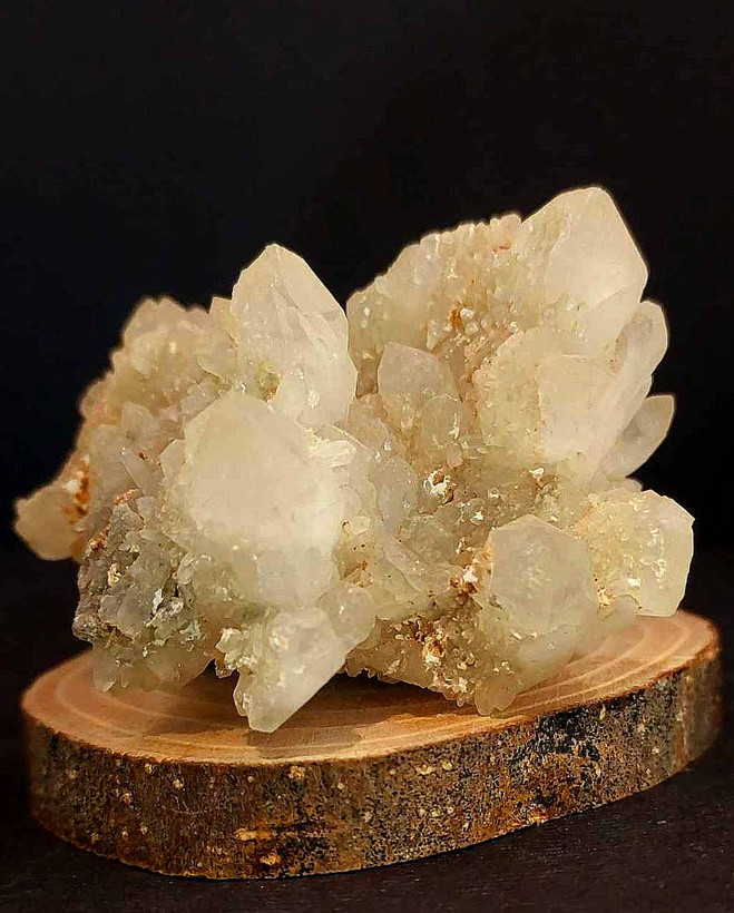 سنگ کلاستر کوارتز دونسلی ،طبیعی ومعدنی،زیبا و پرانرژیk28