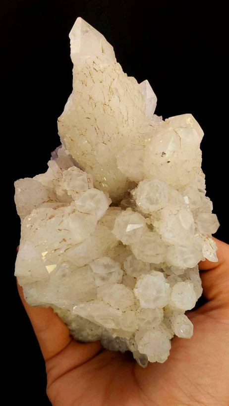 سنگ کلاستر کوارتز طبیعی