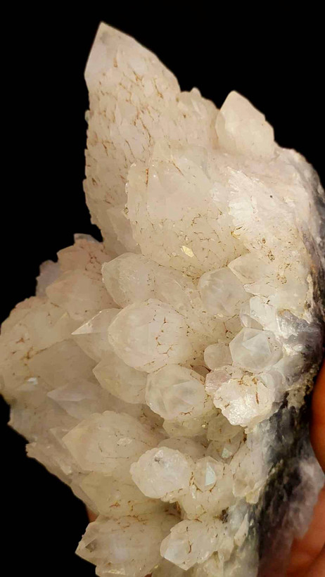 سنگ کلاستر کوارتز طبیعی