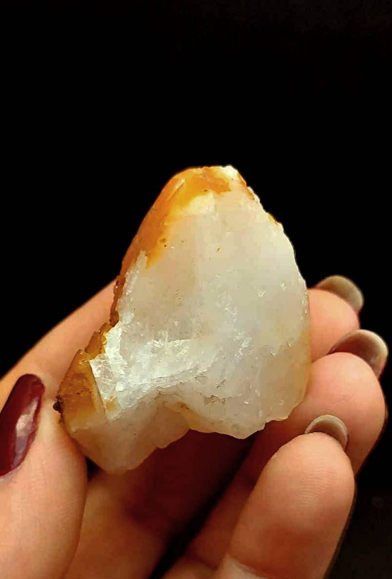 سنگ بلور کوارتز هماتوئیدی ،طبیعی و معدنی k53