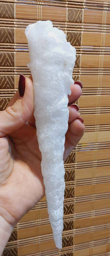سنگ آراگونیت قندیلی طبیعی و معدنی