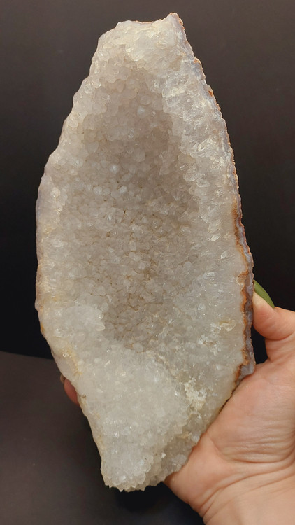 سنگ ژئود کوارتز شفاف بزرگ