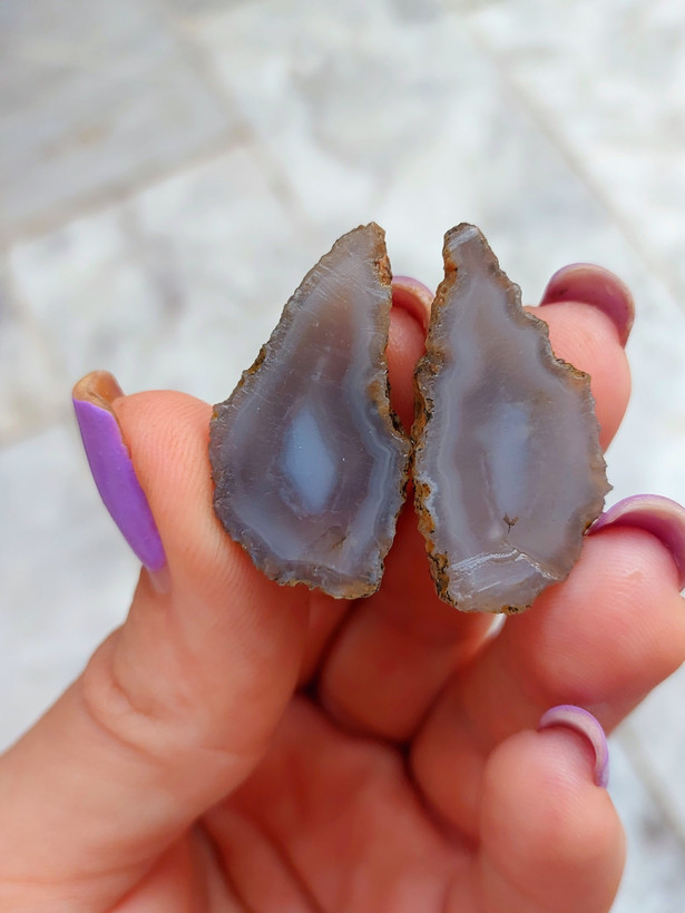 سنگ توپی برش خورده ،سنگ عقیق توپی برش خورده